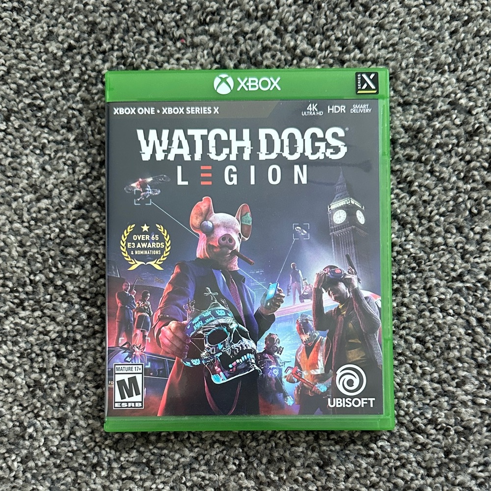 Watch Dogs Legion for Xbox One - Green Case